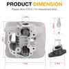 Honda Recon 250 TRX250TE 2x4 ES Cylinder Head Assembly (2002-2014)