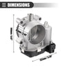 Dodge Dart 2.0L 2.4L Throttle Body Assembly (2013-2016)