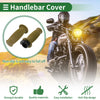 Motorcycle 7/8" Hand Grips Cover Kit Handlebar End Grips TPU Yellow