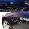For Maserati Quattroporte 13-21 Carbon Fiber Side Fender Air Vent Cover Trim