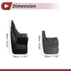 Toyota Land Cruiser FJ150 Mud Flaps Splash Guards (2008-2021)