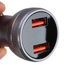 Dual Ports QC3.0 USB Car Charger Lighter Socket DC 12V-24V