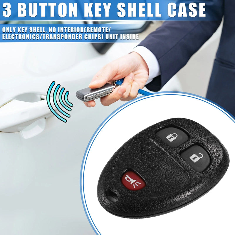 Buick Enclave with Blade 3 Button Keyless Entry Remote Key Cover