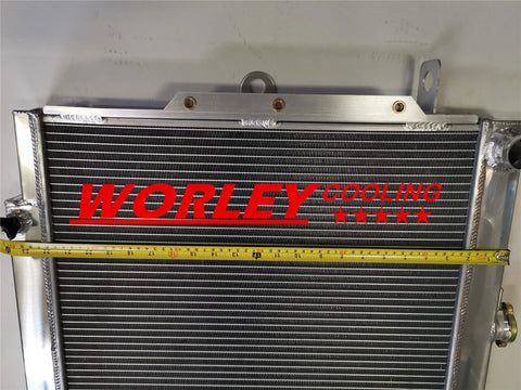 Toyota LandCruiser 75 Series 44mm Aluminum Radiator + Hose (1984-2000)