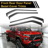 Chevy Colorado Front & Rear Door Panel Bezel Covers (23-24)