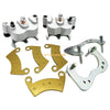 Polaris Ranger Crew 800–900–1000 XP 2 x Rear Left/Right Brake Calipers & Pads