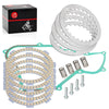 Honda CR85R CR85RB Clutch Friction Steel Plates Gasket Kit (2003–2007)