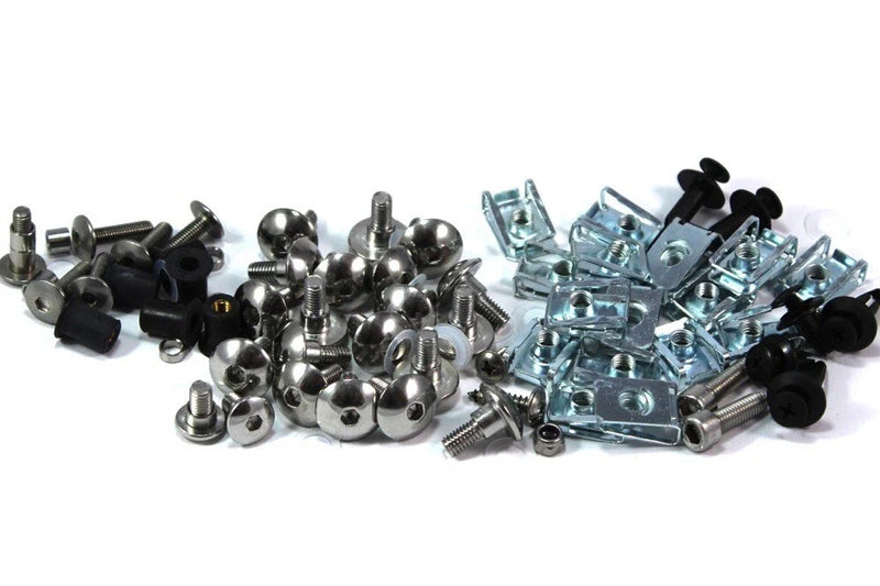 Honda CBR 1100XX Blackbird Full Stainless Fairing Bolts & Screen Kit
