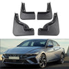 Hyundai Elantra Sedan 4pcs Mud Flaps Splash Guards (2023-2024)