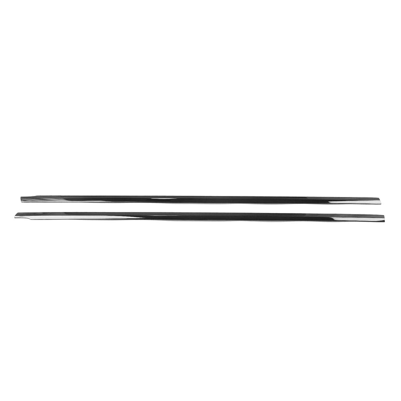 BMW 5 Series G30 (2018-2023) Chrome Black 8 x Window Strip Moulding Seal