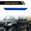 Jeep Wrangler JL JLU (2018-2024) Blue Passenger Side Seat Handle Trim
