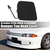 Nissan Versa Sedan (2015-2019) Matte Black Bumper Tow Hook Cover Cap