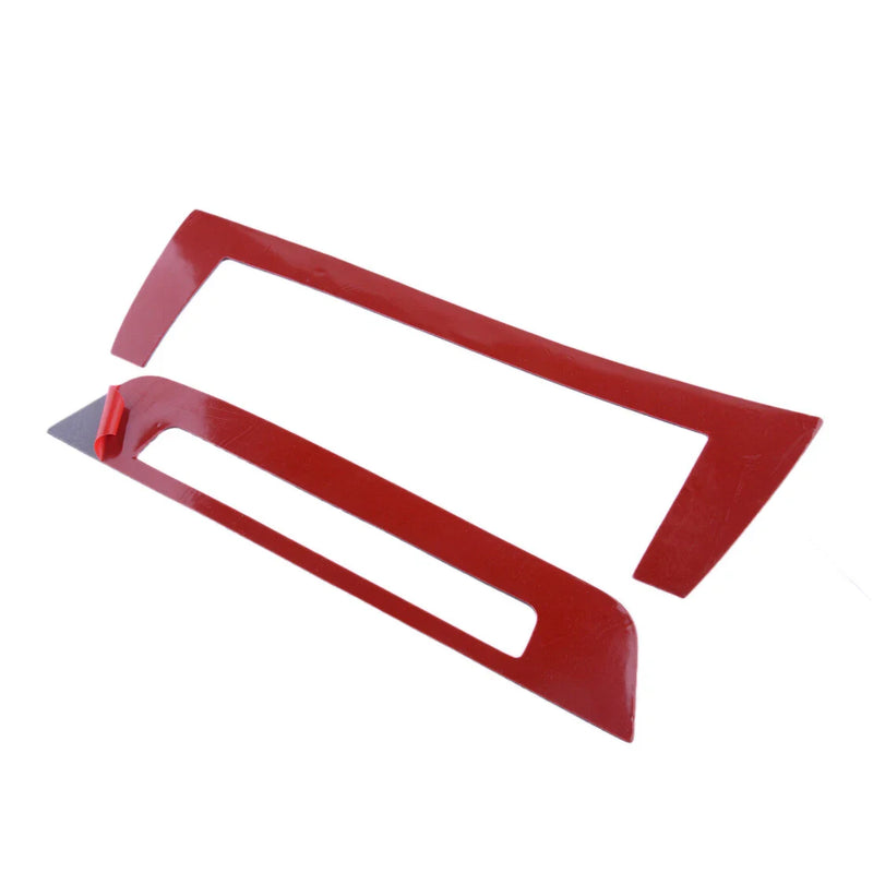 Mercedes Benz W204 Red Center Console CD Panel Cover Trim (2011-2013)
