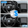 Jeep Grand Cherokee Carbon Fiber Steering Wheel Cover Trim (2014-2020)