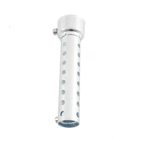 Various Models 35mm Silver Universal Motorcycle Exhaust Can Silencer Muffler