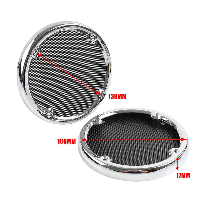 Harley Electra Glide Ultra Limited Rear Speaker Cover Trim (1996-2013)
