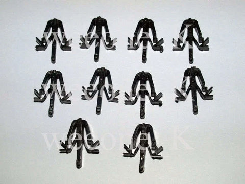 Toyota Hilux MK3 MK4 10 x Grill Clips (1984-2004)