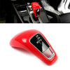 Porsche Cayenne Red ABS Gear Shift Knob Cover Trim (2018-2021)