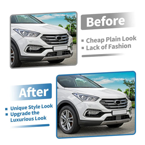 Hyundai Santa Fe Lower Front Bumper Grille (2013-2016)