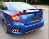 Honda Civic Sedan 2016-2021 Factory Style Spoiler Wing ABS