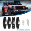 Jeep Wrangler JK 4 Door Hinge Set (2007-2018)