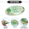 Nissan Altima Maxima Infiniti TPU Green 5 Button Smart Key Fob Cover
