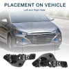 Toyota Yaris Front Bumper Retainer Bracket (2006-2011)
