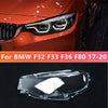 BMW F32 F33 F80 F82 F83 Left Headlight Cover Replacement (2017-2020)