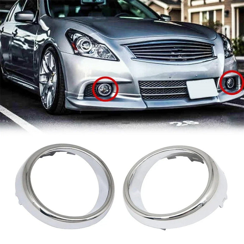 INFINITI G25 G37 Front Bumper Fog Lamp Bezel Trim (2007-2013)