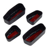 Jeep Cherokee Grand Patriot Durango 4pc Front Seat Adjustment Switch Covers