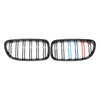BMW E90 E91 Glossy Black Front Upper Bumper Grille Mesh (2006-2012)