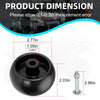 Ferris Simplicity Snapper Pro 4 x Deck Wheels