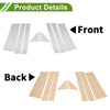 Dodge Grand Caravan (2008-2016) Silver Tone 10 x Door Pillar Window Trim
