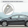 Toyota Corolla Front Left Door Handle Lock Cylinder Cover Silver Tone