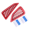 Toyota Corolla Red Dashboard Air Outlet Vent Cover Trim (2019-2021)