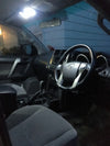 Toyota Landcruiser Prado White Interior LED Light Upgrade Kit (2009-2023)