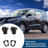Dodge Durango Black White Front Windshield Washer Nozzles