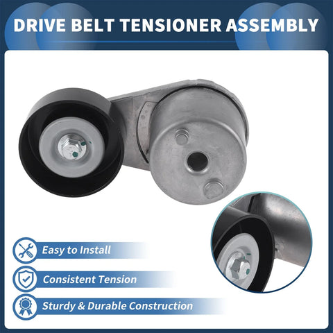 Chevrolet C4500 (2003-2009) Metal 1 x Unit Belt Tensioner