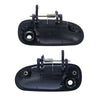 Honda Civic EK 2 x Front Outer Door Handles Black (1995-2001)