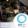CRF50 70 90 ATV Blue 2 x Set Motorcycle Fuel Filters with 2 Valve Petcocks