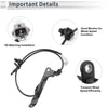 Subaru Legacy ABS Wheel Speed Sensor (2009-2014)