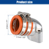 GY6-125 150 4T 1.3" Intake ID Orange Carburetor Interface