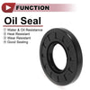 Make Model Rotary Shaft Seal 25x52x7mm 5 Pcs Nitrile Rubber 70 Durometer