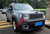 2015-2018 Jeep Renegade Front Lamp ABS 2 x Head Light Cover Trim (2015-2018)