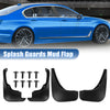 Toyota Yaris 1 Set Front Rear Mudguards Fender Black Screw (2006–2011)