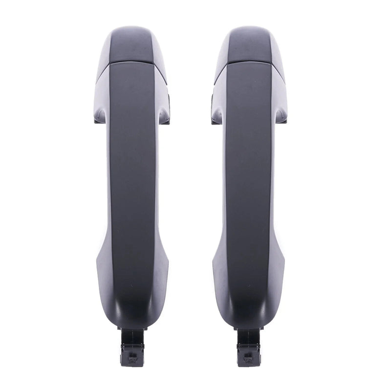 Hyundai i30 Door Handle Outer Set of 2 Black Rear Left & Right (2007–2012)