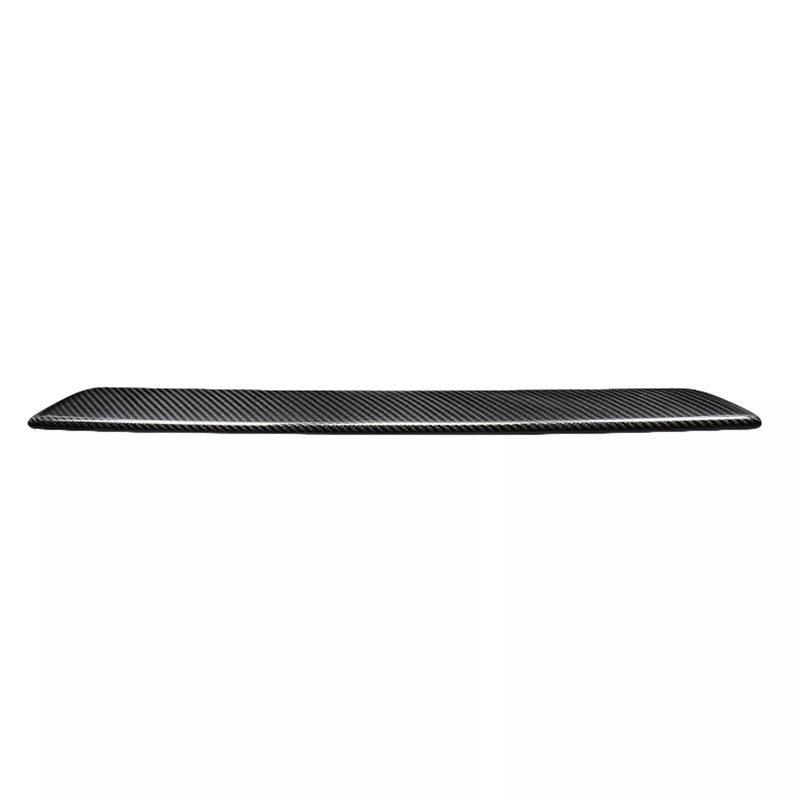 Fiat 500 (2008-2024) Black Carbon Fiber Bumper Spoiler Lip Trim