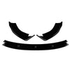 Benz W214 E260 E300 AMG (2024) Gloss Black 3 x Front Spoiler Lip Splitter Kit