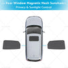 Kia Sportage Rear Window Magnetic Sunshades (2021-2024)