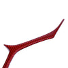 Honda Civic Coupe Red Carbon Fiber Steering Wheel Trim Cover (2013-2015)